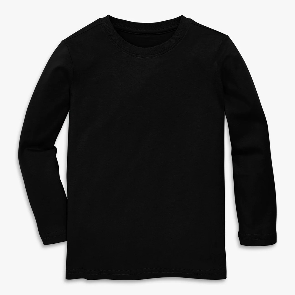 Primary | The Long Sleeve Classic Tee, Black